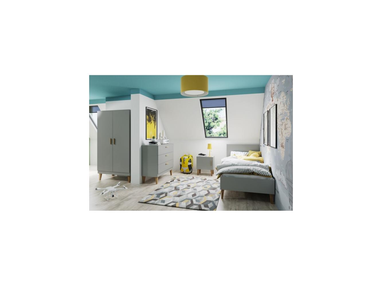 Sämann® Kommode LUNA, grau lackiert Bild 1