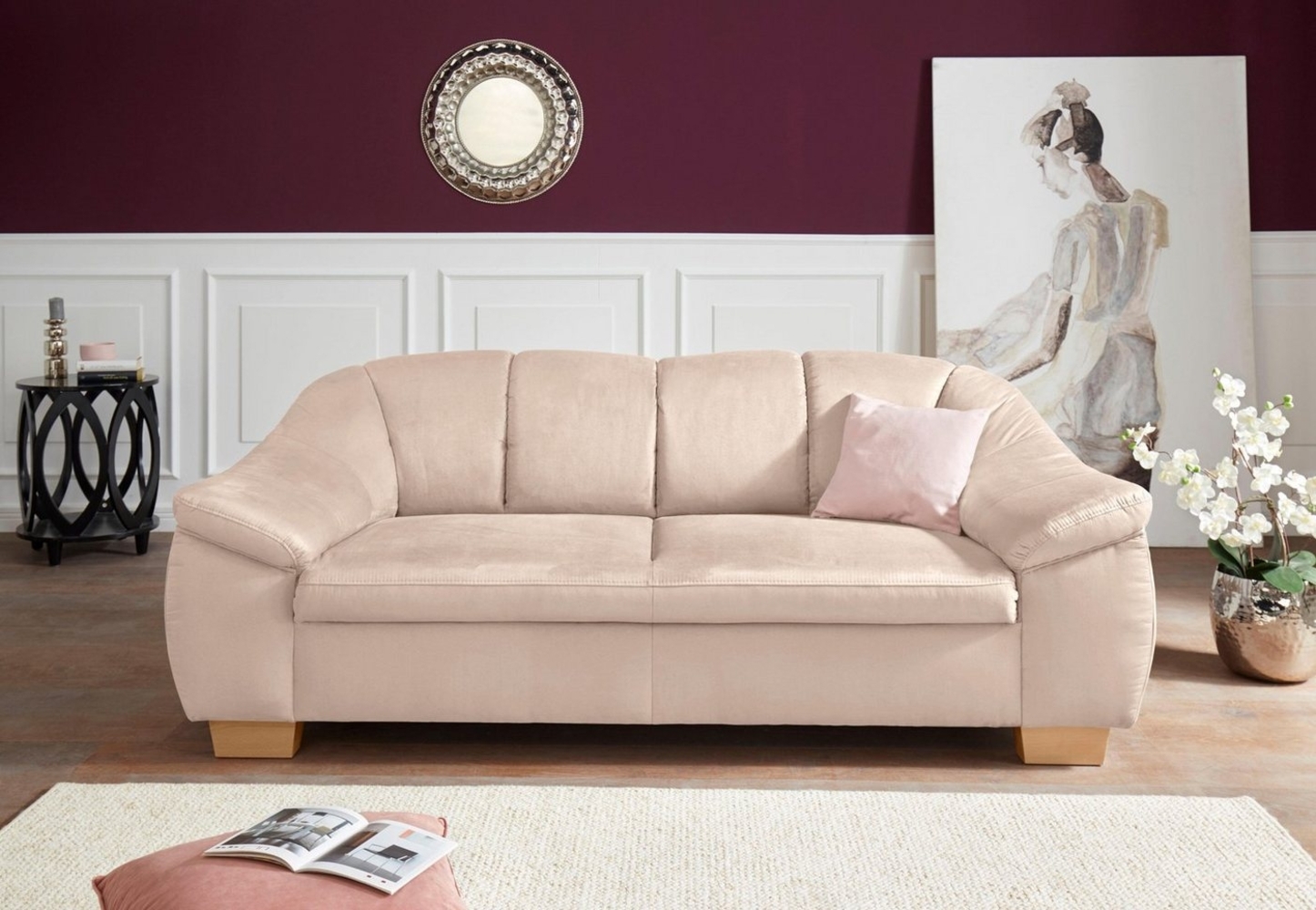 sit&more 3-Sitzer Santo, mit Federkern Bild 1