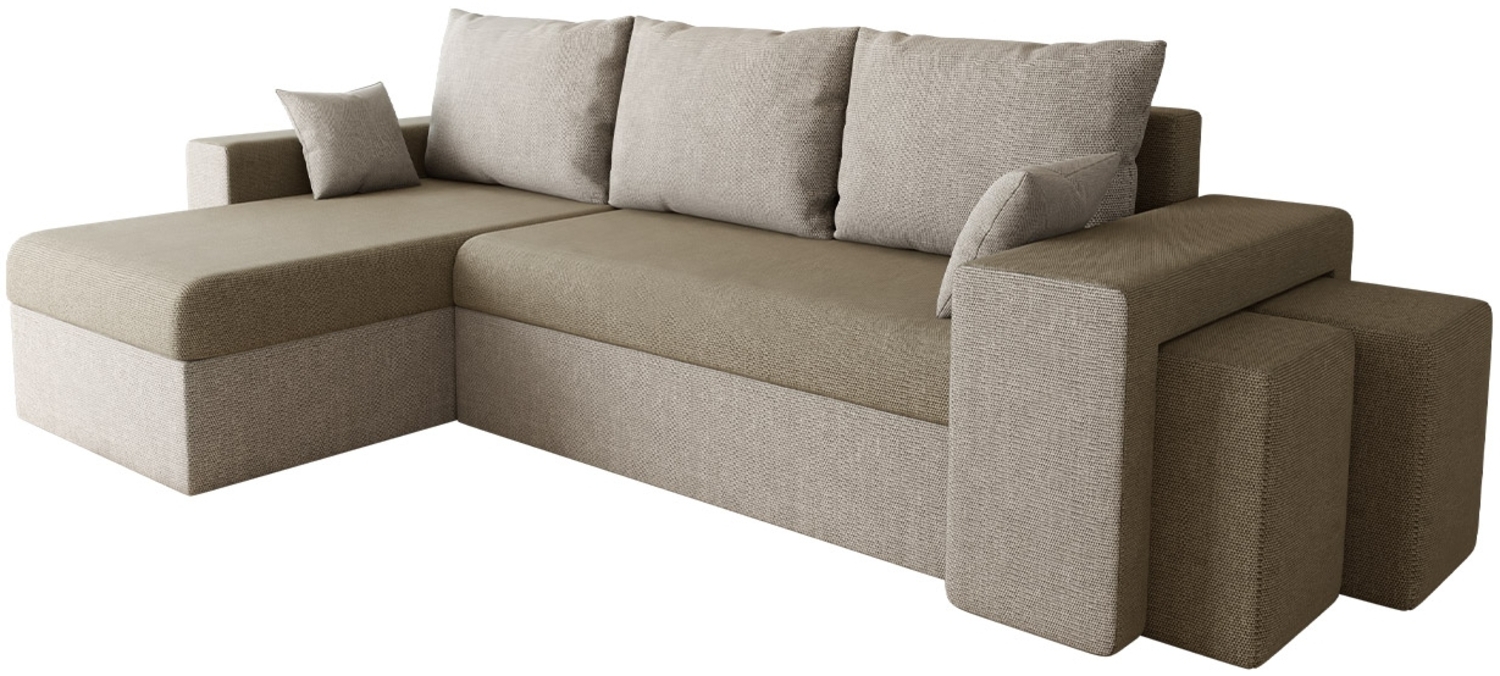 Ecksofa Papani Lux (Farbe: Muna 02 + Muna 03) Bild 1