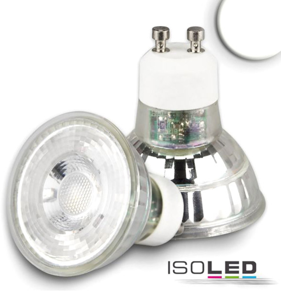 ISOLED GU10 LED Strahler 5W, 45°, prismatisch, neutralweiß, CRI90 Bild 1