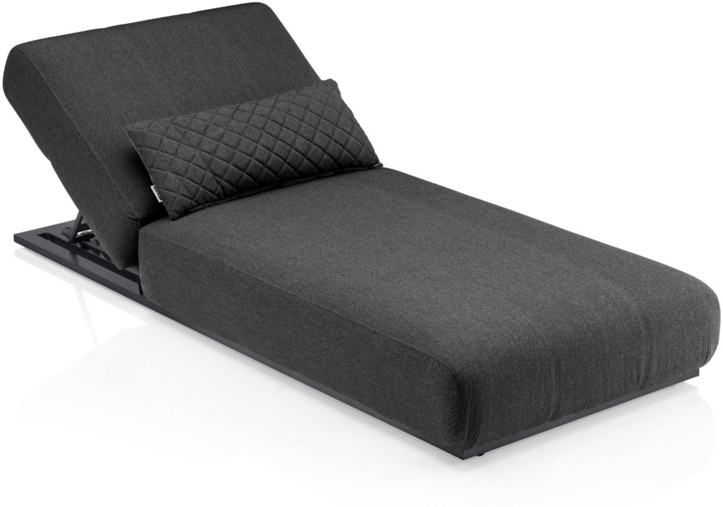 Kettler Sonnenliege Daybed EGO anthrazit/sooty Aluminium Sunbrella® Bild 1