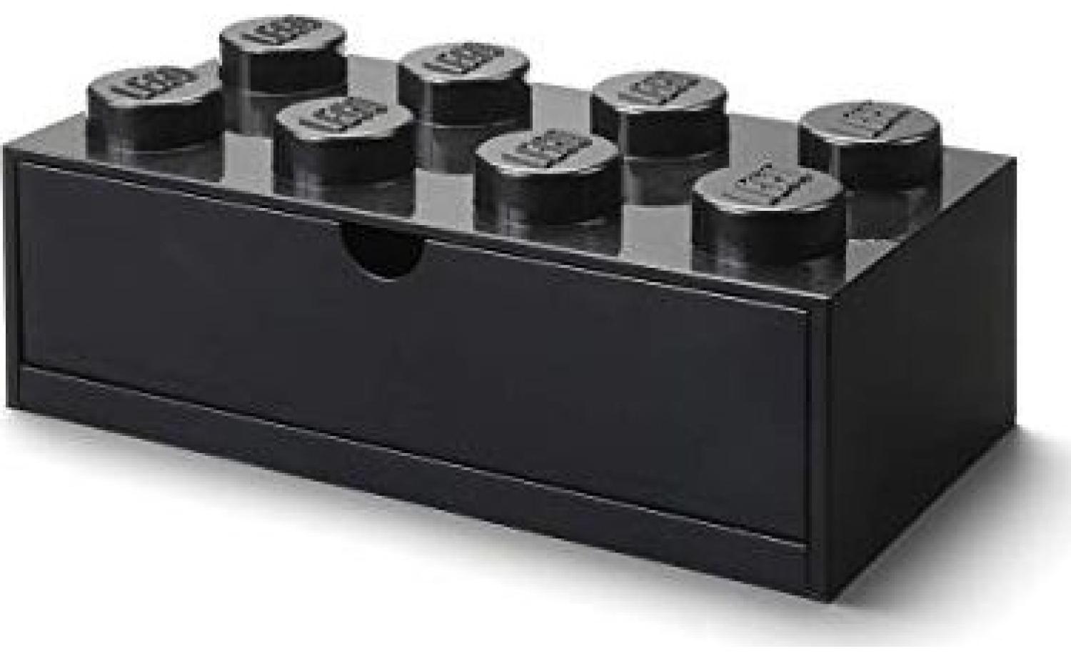 Room Copenhagen LEGO Desk Drawer 8 storage box (black knobs) Bild 1