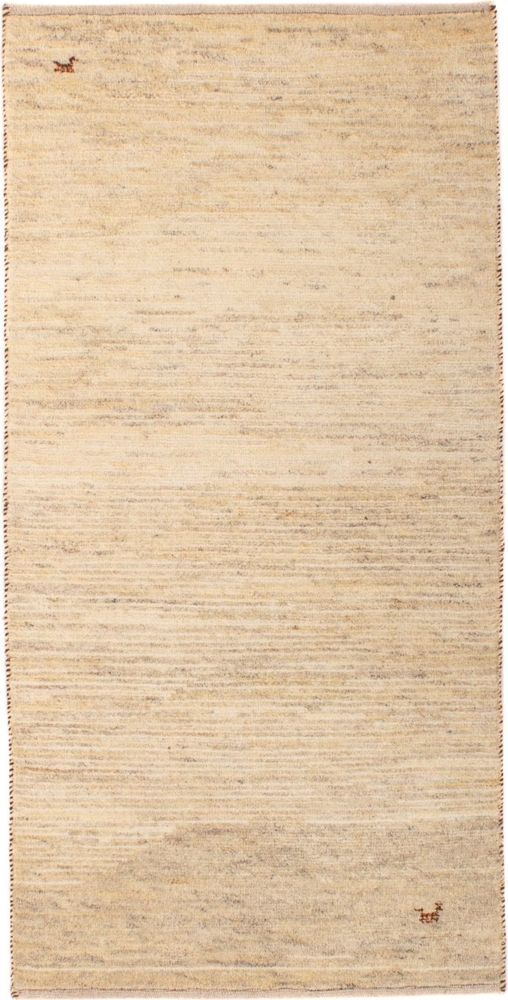 Morgenland Wollteppich - 140 x 70 cm - Beige Bild 1