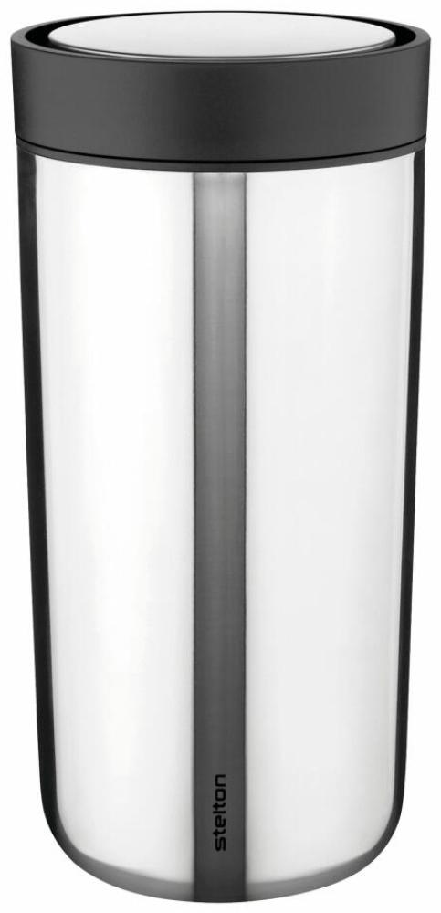 Stelton To Go Click Becher, Trinkbecher, Cup, Edelstahl pulverlackiert, Kunststoff, Edelstahl, 400 ml, 685 Bild 1