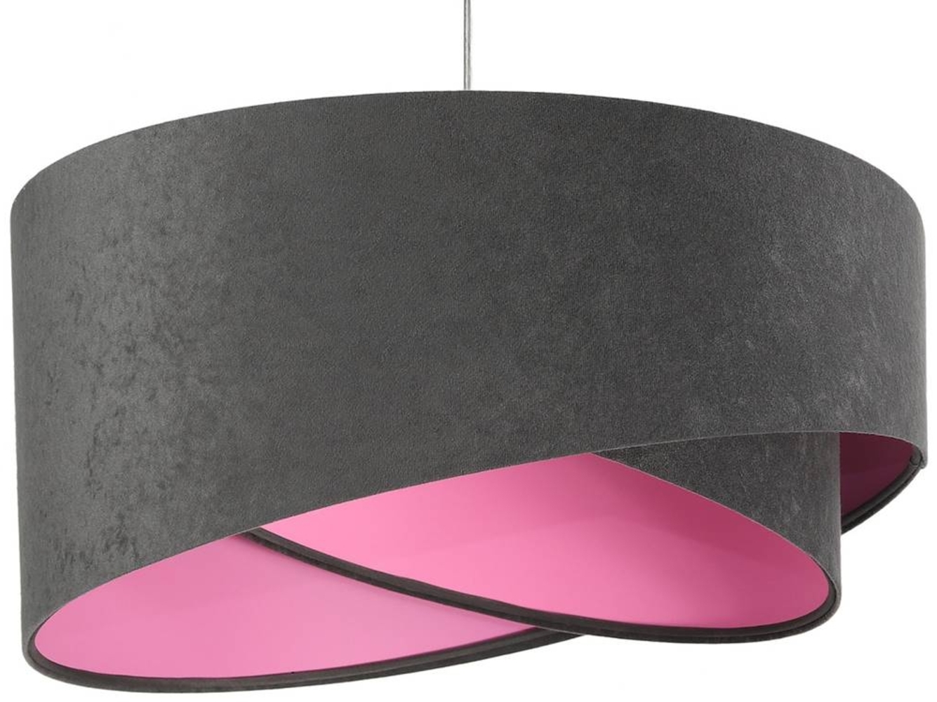 BPS Koncept 060-075 Hängeleuchte Galaxy dunkelgrau, rosa 1 x E27 Ø 50cm H:105cm dimmbar Bild 1