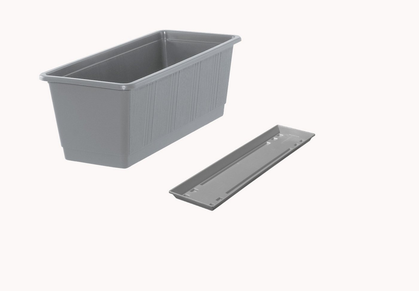 Fuchs Versand 24/7 Übertopf Balkonkasten Standard mit passendem Untersetzer Bild 1