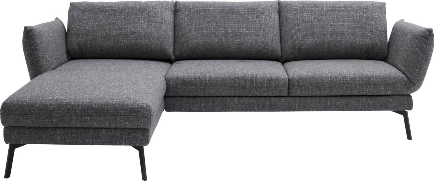 SCHÖNER WOHNEN-Kollektion Ecksofa Spin L-Form, Drehsitz-Funktion, USB-Anschluss, Armlehnfunktion, Rückenverstellung Bild 1