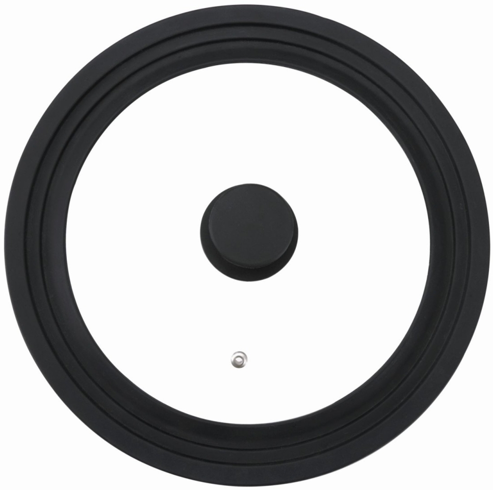 BERGNER Universal Topfdeckel Deckel mit Dampfloch Silikon Pfannendeckel BG-2708 Bild 1
