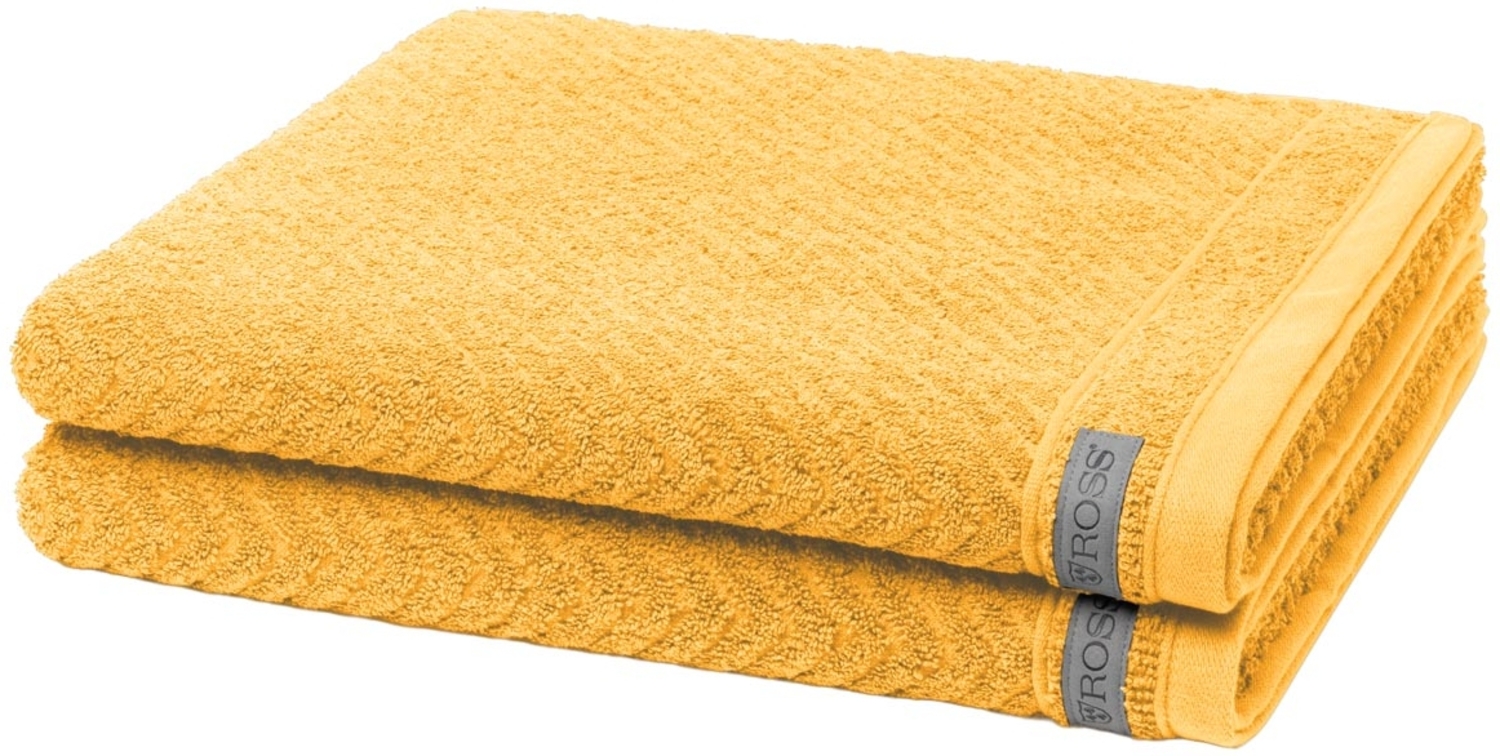 Ross Smart 2 tlg. Frottier-Set - 2 X Duschtuch (70 X 140cm) - 520 g/m2 - Aprikose Bild 1