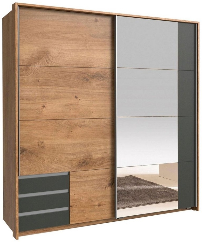 Schwebetürenschrank Emden Kleiderschrank mit Spiegel Ausführung wählbar Bild 1