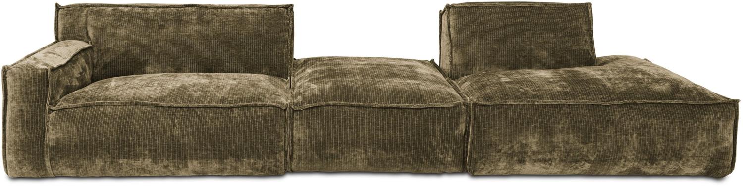 Polsterecke SANSIBAR RANTUM (BHT 378 x 79 x 110 cm) BHT 378 x 79 x 110 cm Ecksofa Wohnlandschaft Eckcouch Bild 1