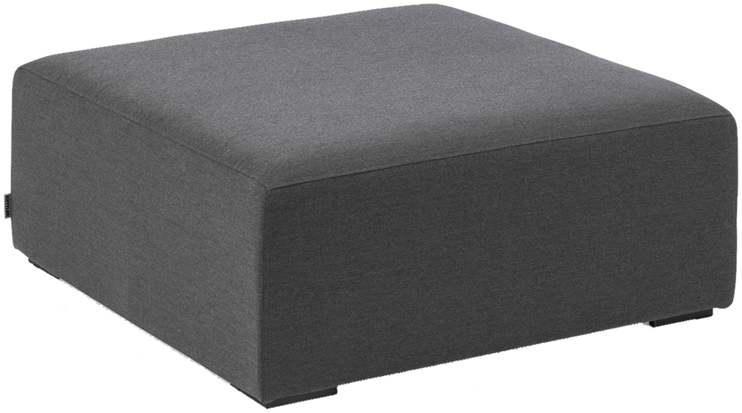 ROYAL Lounge Hocker, Bezug Sunbrella in Anthrazit, Aluminiumgestell, Quick-dry Bild 1
