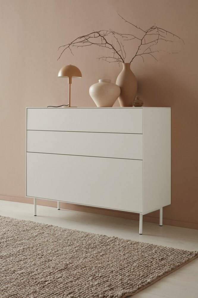 LeGer Home by Lena Gercke Sideboard Essentials, Breite: 112cm, MDF lackiert, Push-to-open-Funktion Bild 1