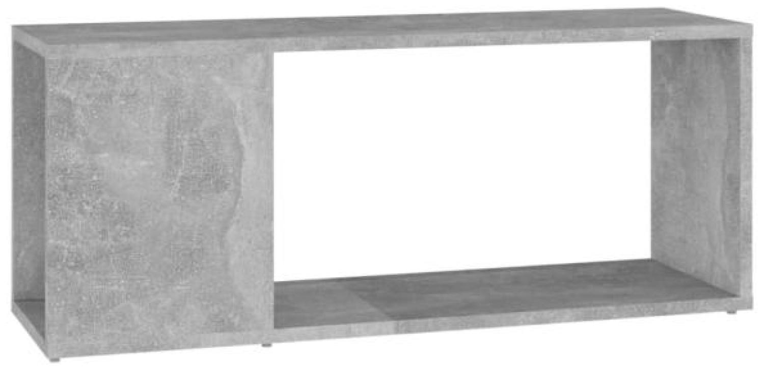 vidaXL TV-Schrank Betongrau 80x24x32 cm Holzwerkstoff 809111 Bild 1