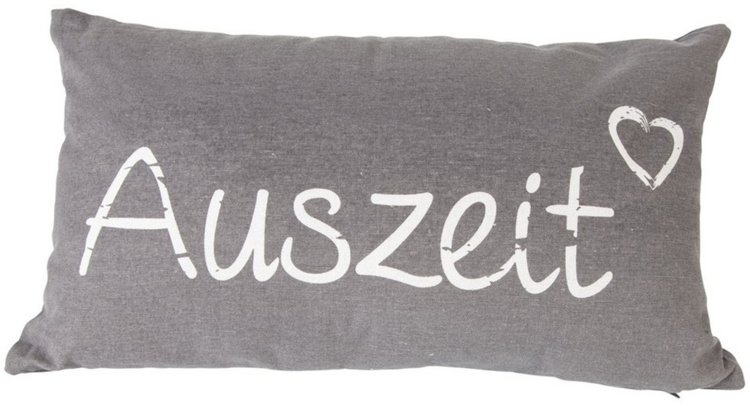 Out of the Blue Graues Deko-Kissen, Auszeit Bild 1
