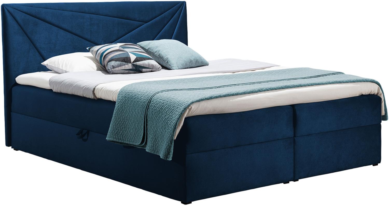 Boxspringbett Trifoli V, Farbe: Kronos 09 Bild 1