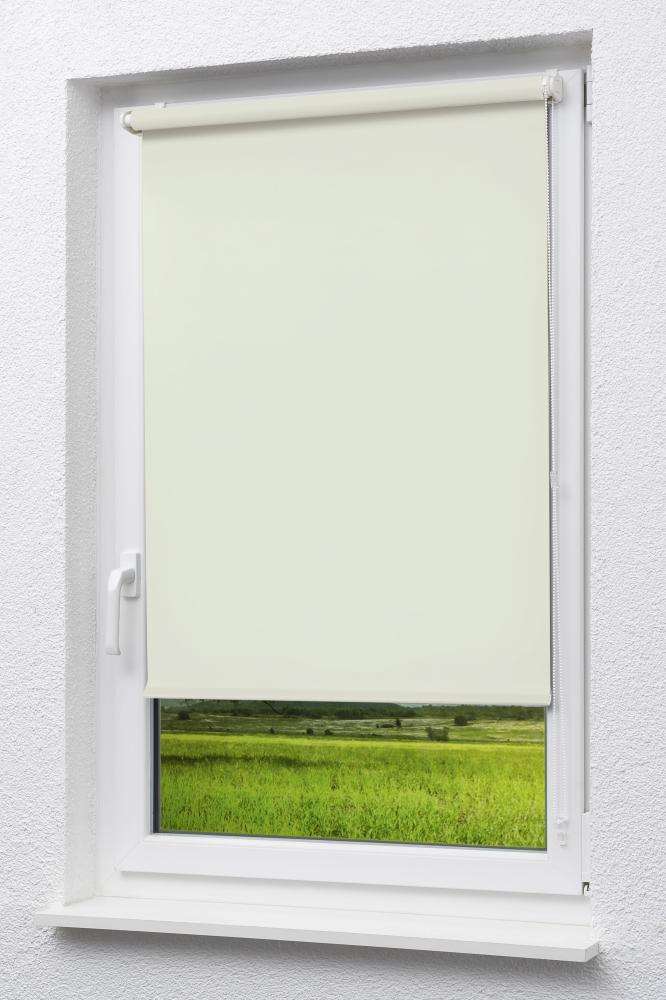 Rollo Mini Tageslicht Rohweiß, LYSEL®, blickdicht, HxB 175x83cm Bild 1