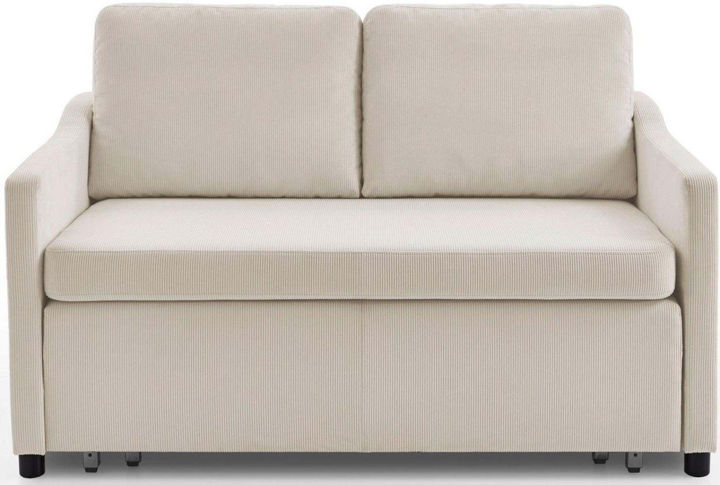 Atlantic Home Collection Schlafsofa Anella, Creme, Breite X Tiefe X Höhe: 93 x 134 x 85 cm Bild 1