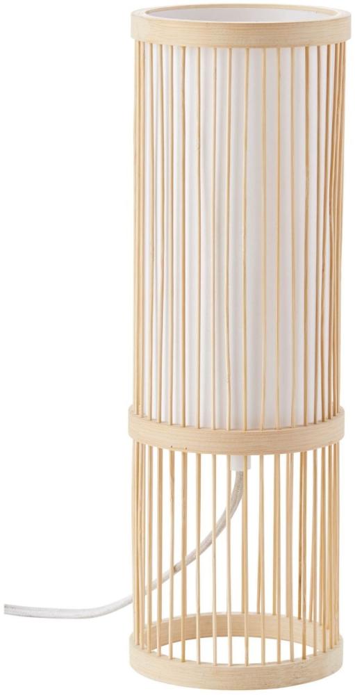 Brilliant Leuchten No. 92769-09 LED Tischleuchte Nori E27 36cm natur weiß Bild 1