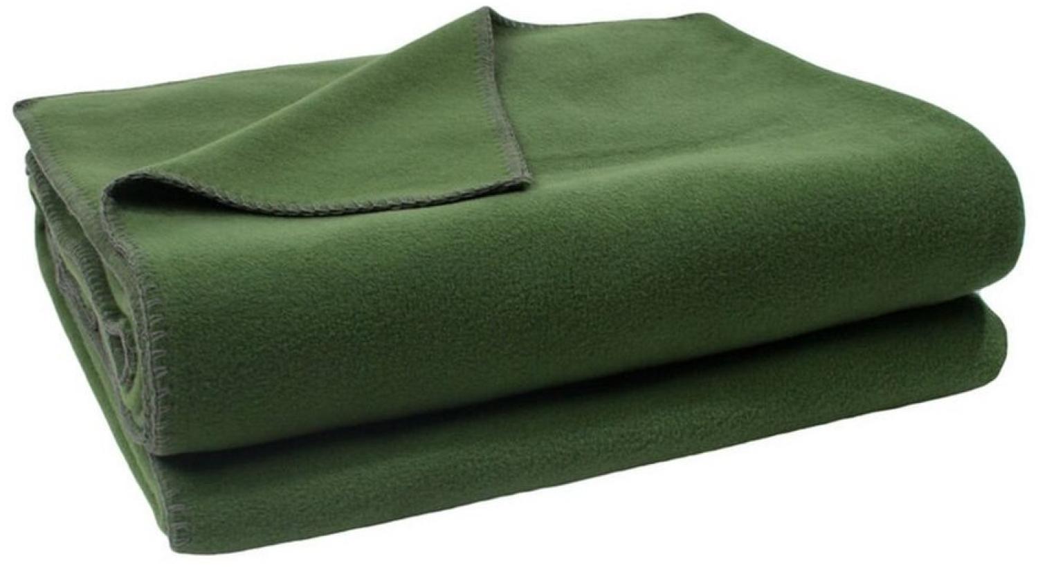 Zoeppritz Soft-Fleece dark jade 160x200 103291-661 Bild 1