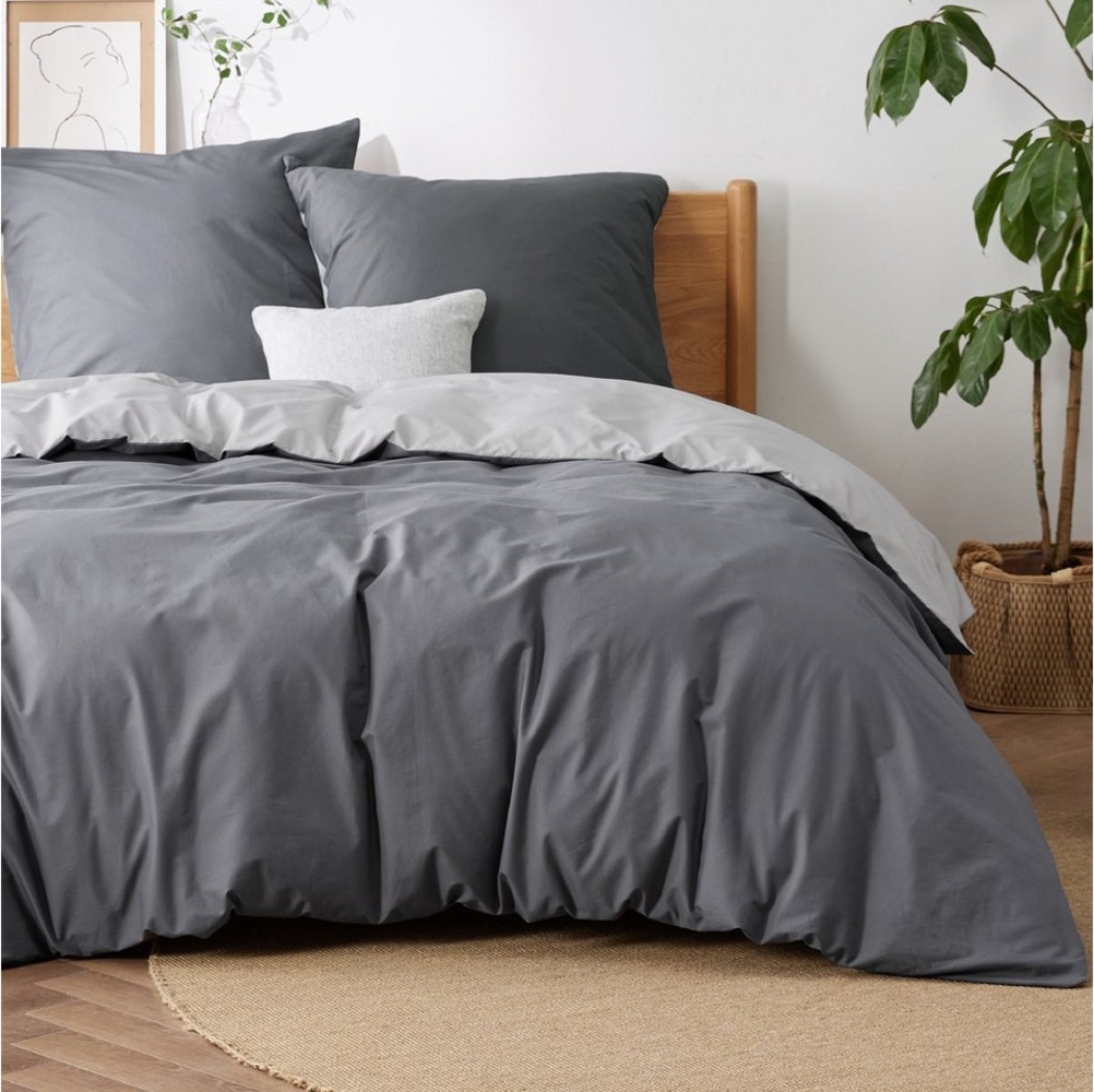 BEDSURE Bettwäsche mit Reißverschluss, 100% Baumwolle, ÖKO-TEX zertifiziert, Baumwolle, 3 teilig, hohe Atmungsaktivität und Feuchtigkeitsregulierung Bild 1