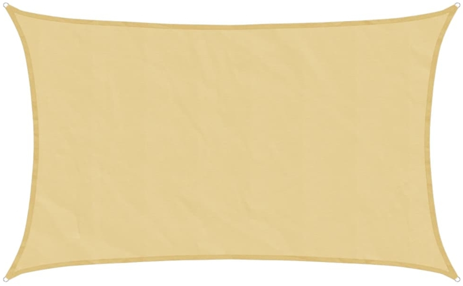 vidaXL Sonnensegel Sandfarbe 8x5 m 100% Polyester Oxford 4000581 Bild 1