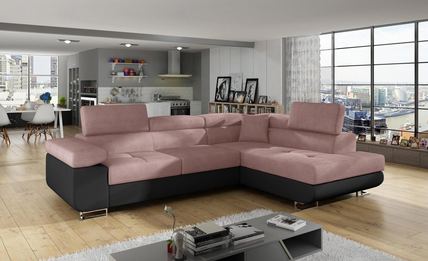 Wohnideebilder Anton Rosa Ecksofas & Eckcouches An_61 Bild 1