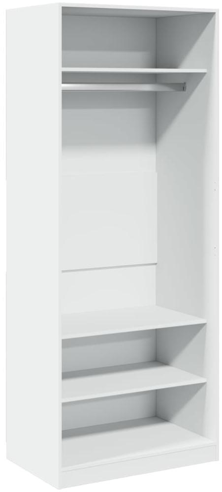 vidaXL Kleiderschrank Weiß 80x50x200 cm Holzwerkstoff 3307693 Bild 1