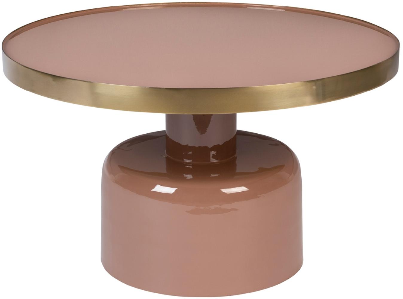 Couchtisch GLAM PINK von ZUIVER Ø 60 cm Bild 1