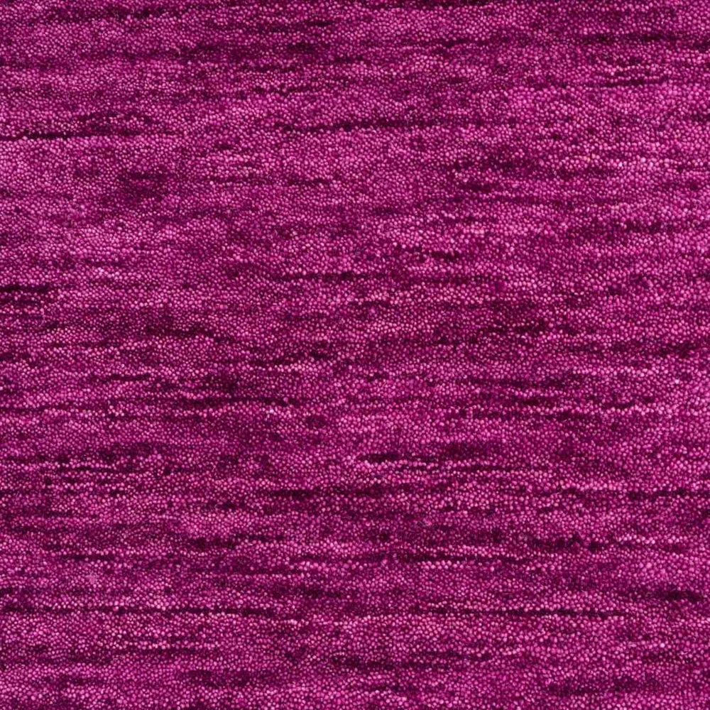 Morgenland Gabbeh Teppich - Softy - Uni - quadratisch - 200 x 200 - Lila Bild 1