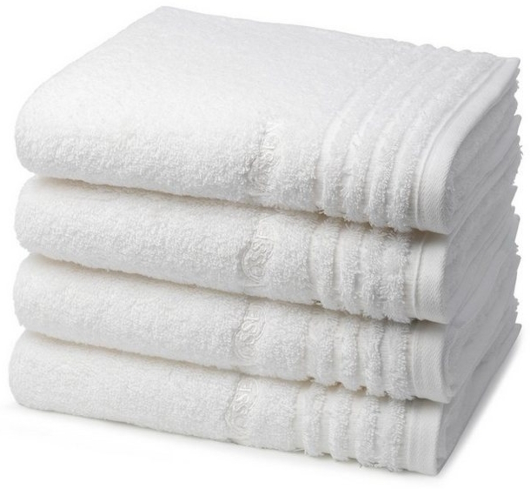 Vossen Vienna Style Supersoft 4 tlg. Frottier-Set - 4 X Handtuch (50 X 100cm) - 620 g/m2 - Weiß Bild 1