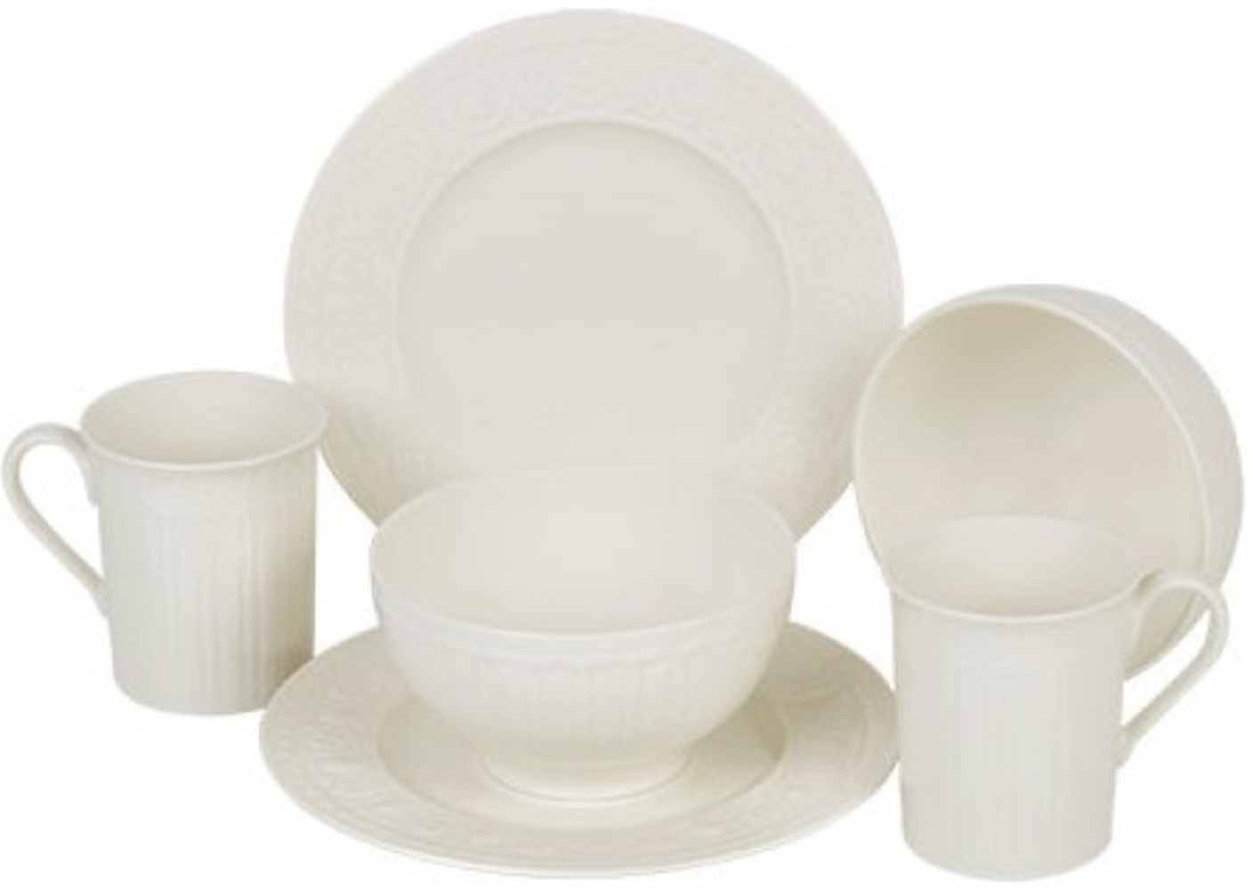 Villeroy & Boch Cellini Frühstücks-Set für 2 Personen / 6 Teile Bild 1