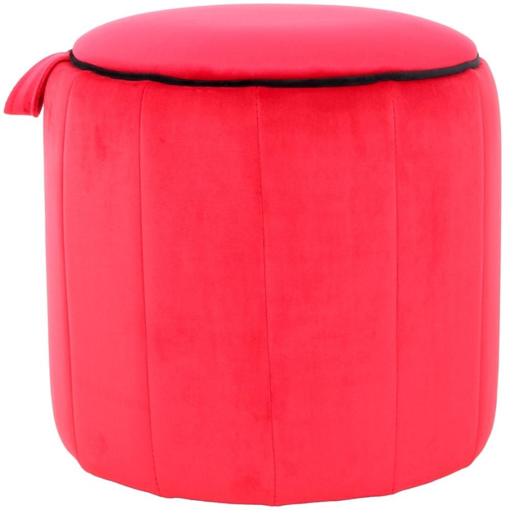 Hocker Aroha 100 Rot Bild 1