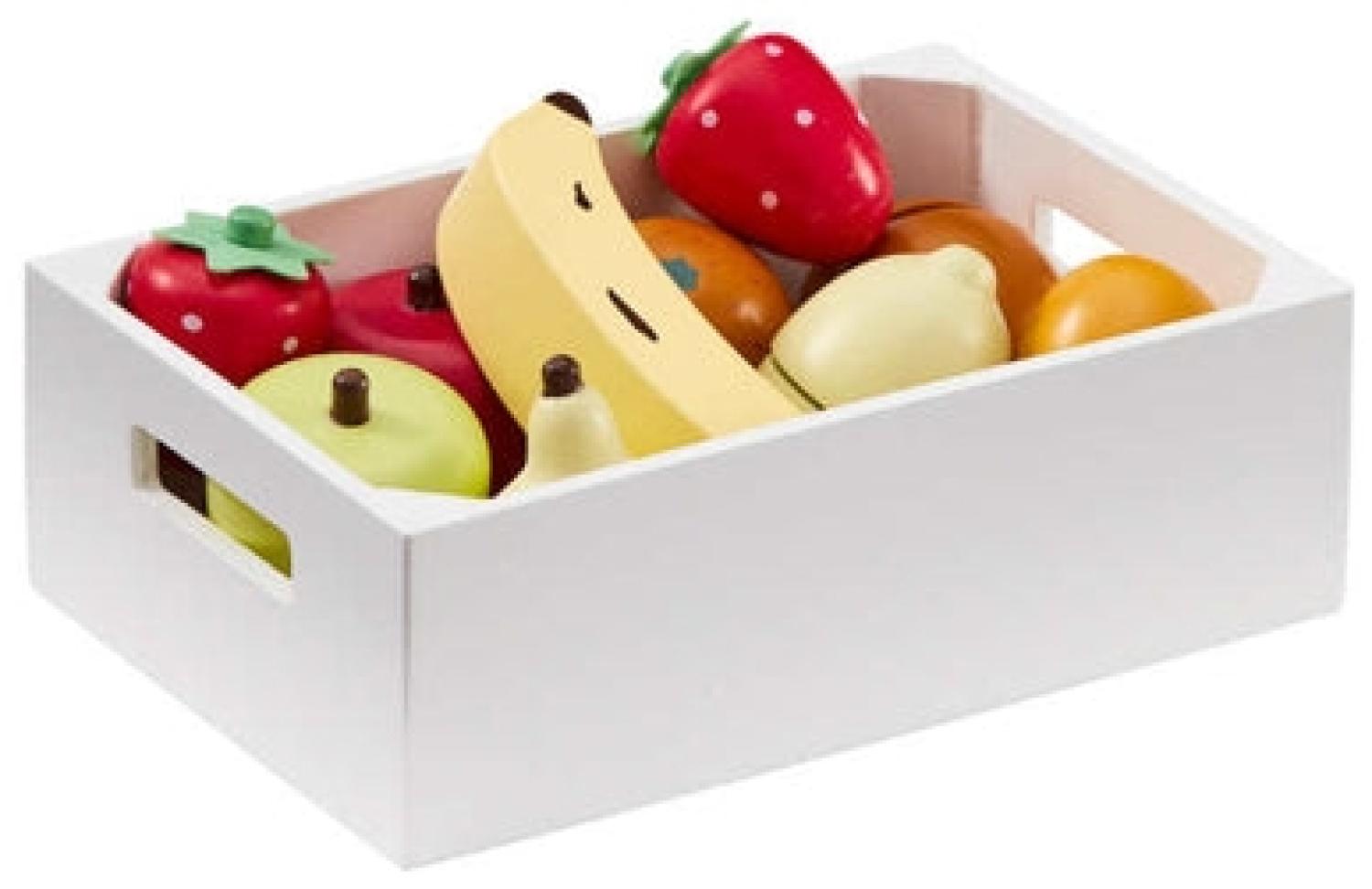 Obstkiste mit Obst aus Holz | Kid's Concept Bild 1