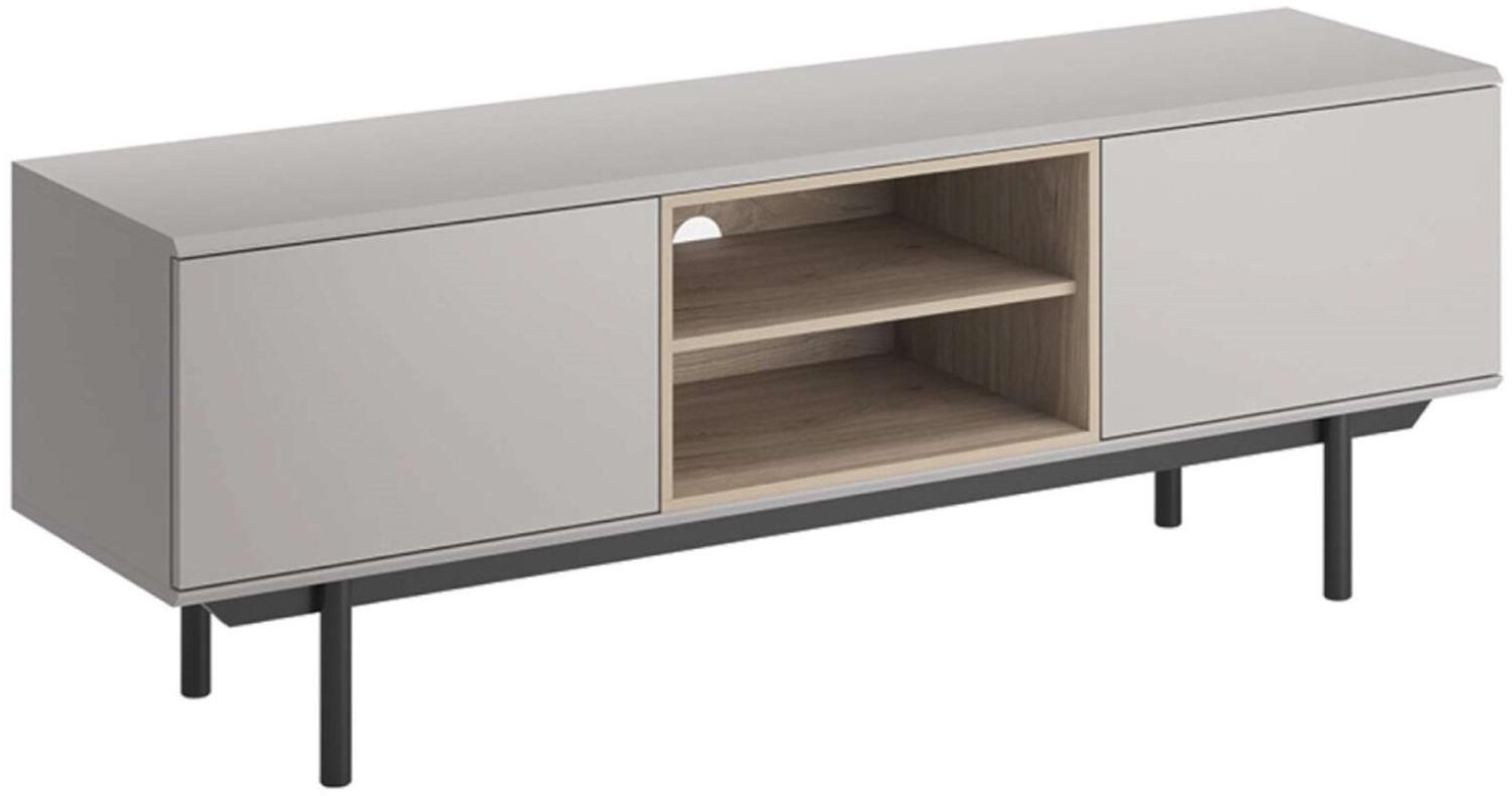 Stylefy Laramie Lowboard I Grau Jackson Hickory Bild 1