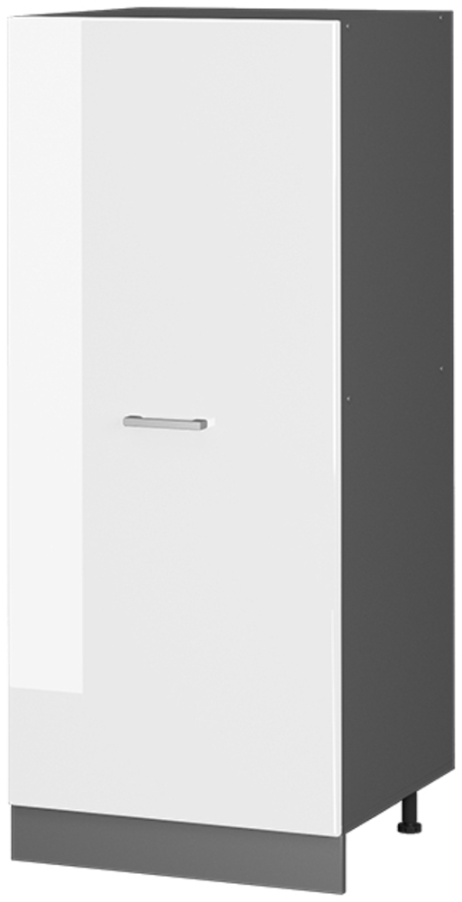 Hochschrank R-Line Weiß Hochglanz 60 cm Vicco Bild 1