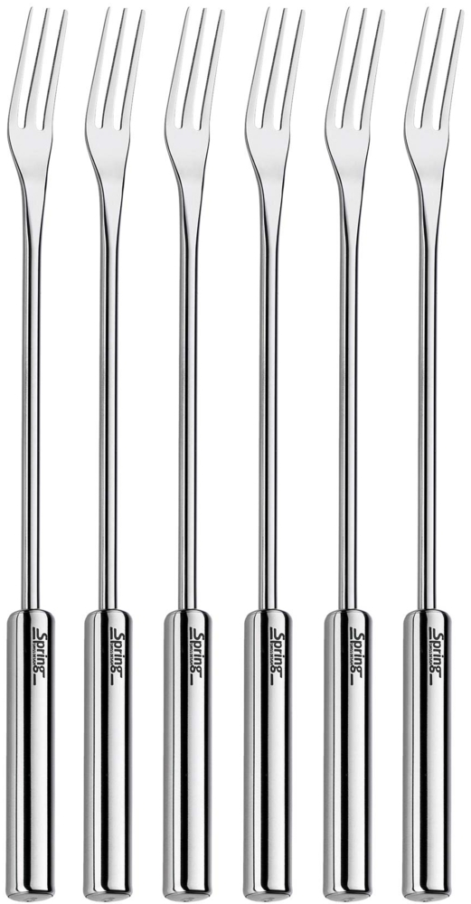 Spring Edelstahl Käsefondue-Gabeln 6 Stk. Bild 1