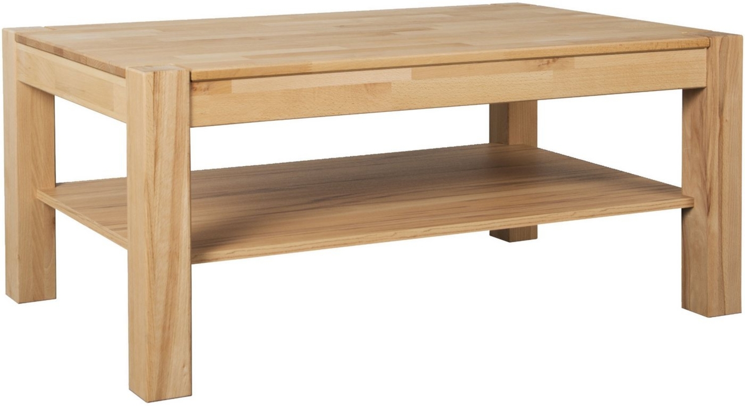 VOGL Möbelfabrik Couchtisch Toronto, in 2 Größe, mit Ablageboden, teilmassiv, Höhe 46 cm, Made in Germany Bild 1