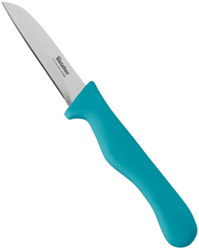 METALTEX 248127020 Basic Gemüsemesser 18,5 cm - AQUAMARINE / CHROMOTHERAPY Bild 1