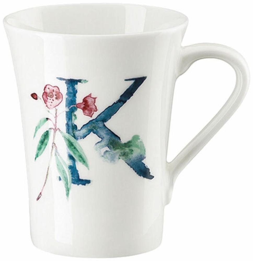 Hutschenreuther Flower Alphabet Becher mit Henkel - K, Bone China, Kalmia angustif, 400 ml, 02048-727390-15505 Bild 1