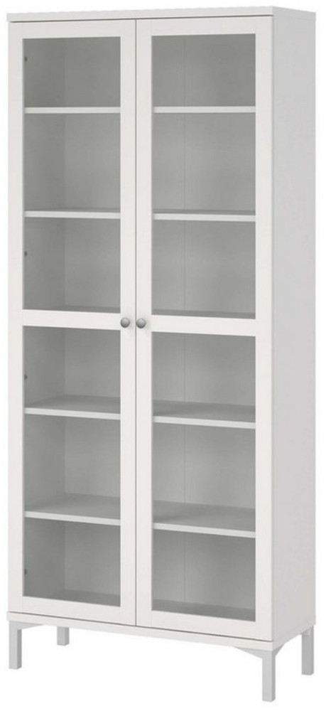 INOSIGN Vitrine Roma Vitrinenschrank, Standvitrine, Glasvitrine, Schrank, Stauraum 2 Glastüren, Höhe 200 cm, 6 Fächer, Breite 89 cm Bild 1