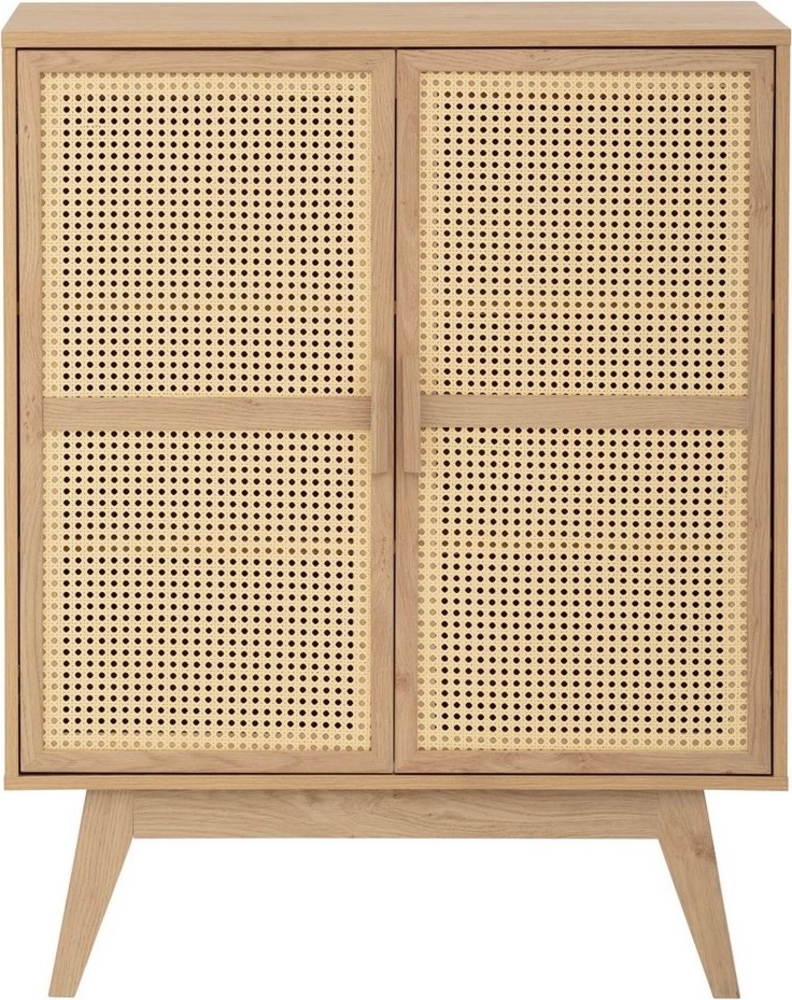 Home affaire Midischrank Bridget 2 Türen, feste und verstellbare Einlegeböden, Breite 87cm, Höhe 110cm Bild 1