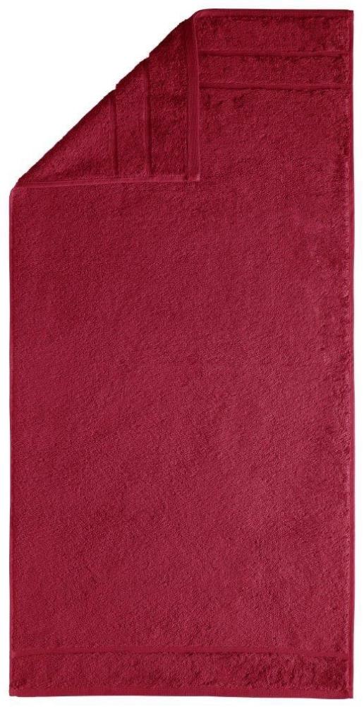 Prestige Waschlappen 16x21cm rot 600 g/m² Supima Baumwolle Bild 1