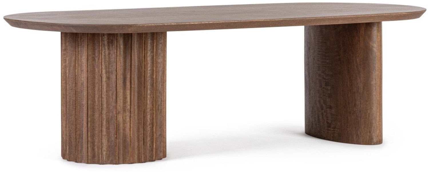 Couchtisch Orissa aus Mangoholz 130 cm, Braun Bild 1