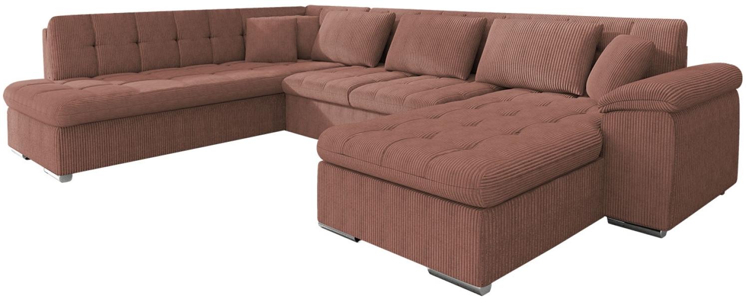 Ecksofa Niko Cord (Farbe: Poso 29, Seite: Rechts) Bild 1