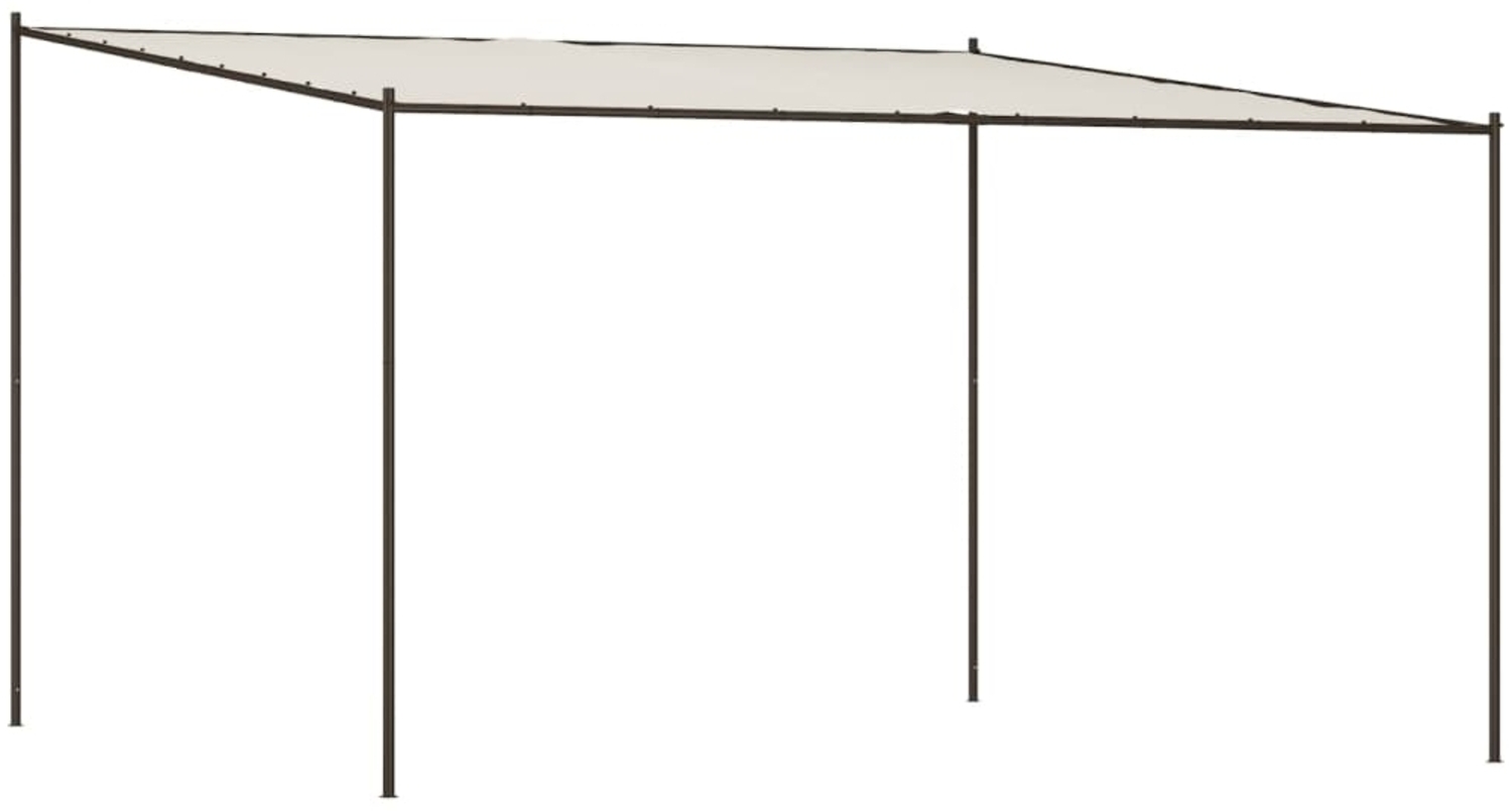 vidaXL Pavillon Weiß 4x4 m 180 g/m² Stoff und Stahl 362464 Bild 1