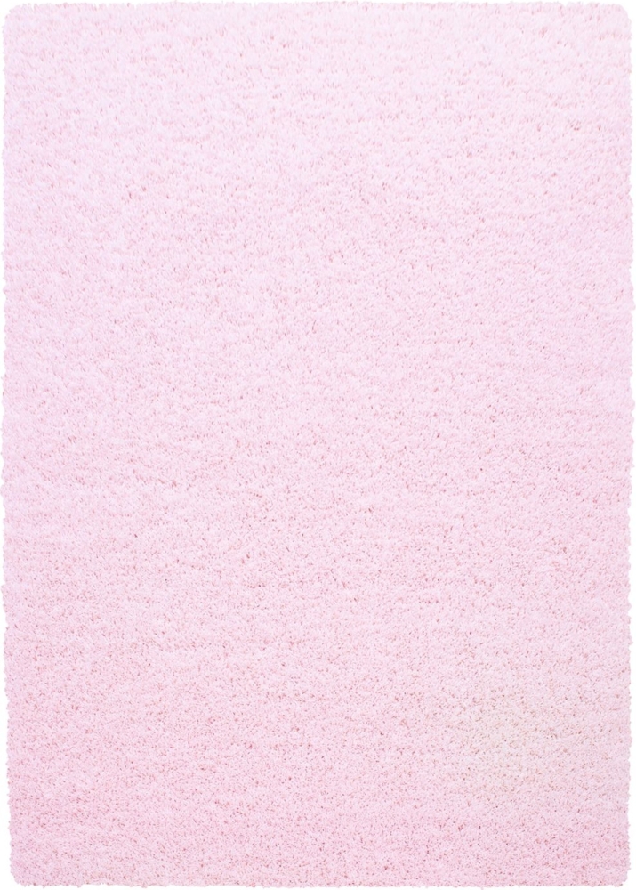Hochflor Teppich Lux rechteckig - 300x400 cm - Rosa Bild 1