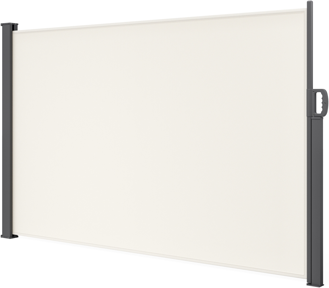 STEELSØN 'Zirella' Seitenmarkise ausziehbar, beige/anthrazit, 200x300 cm Bild 1