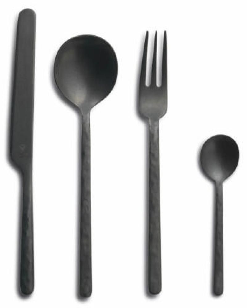 Comas Besteck-Set Kodai Vintage Black 24-tlg, Tafelbesteck, Edelstahl, Schwarz, 9795 Bild 1