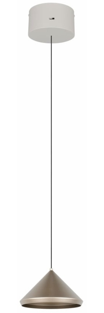 Trio Pendelleuchte 1 Spot Laguna 5 W grau Metall warmweiß-kaltweiß Bild 1